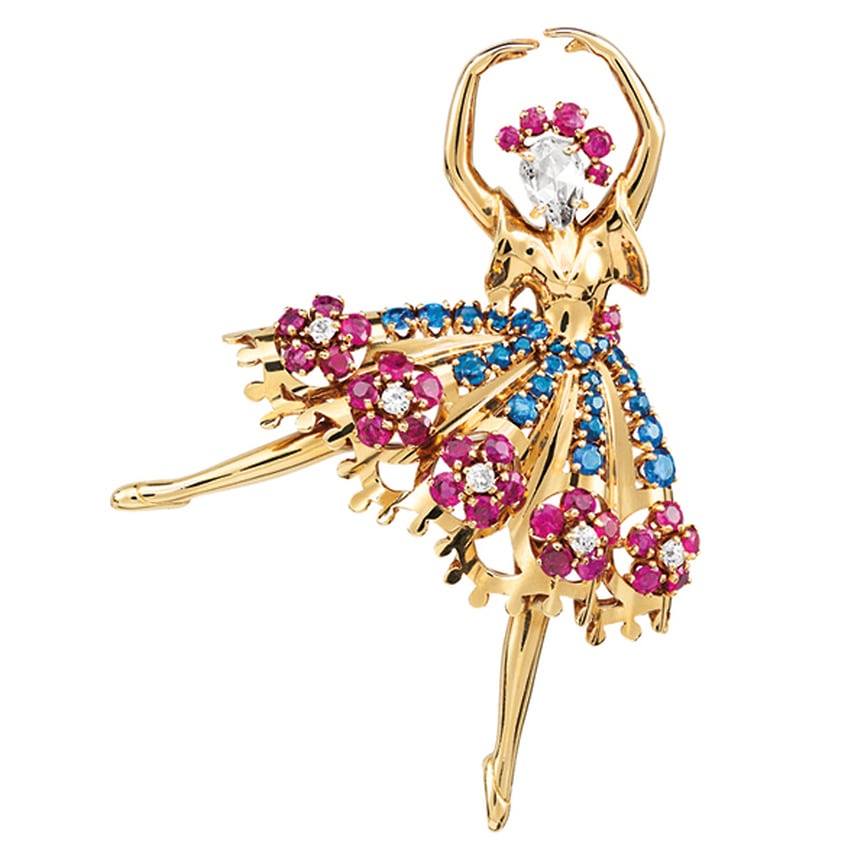 Брошь «Балерина», Van Cleef &amp; Arpels 