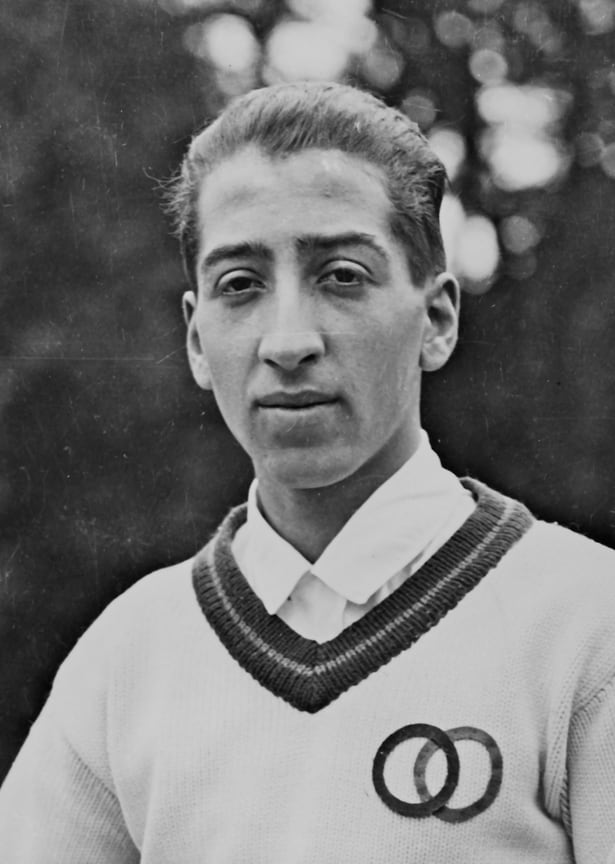 Рене Лакост после победы на Уимблдоне, 1928 год
