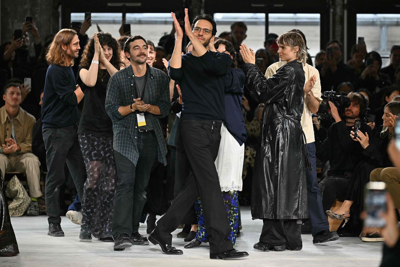 Финал показа Dries Van Noten
