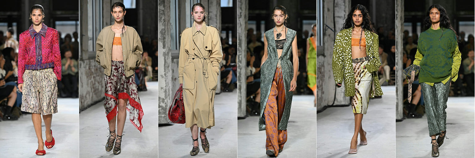 Показ Dries Van Noten
