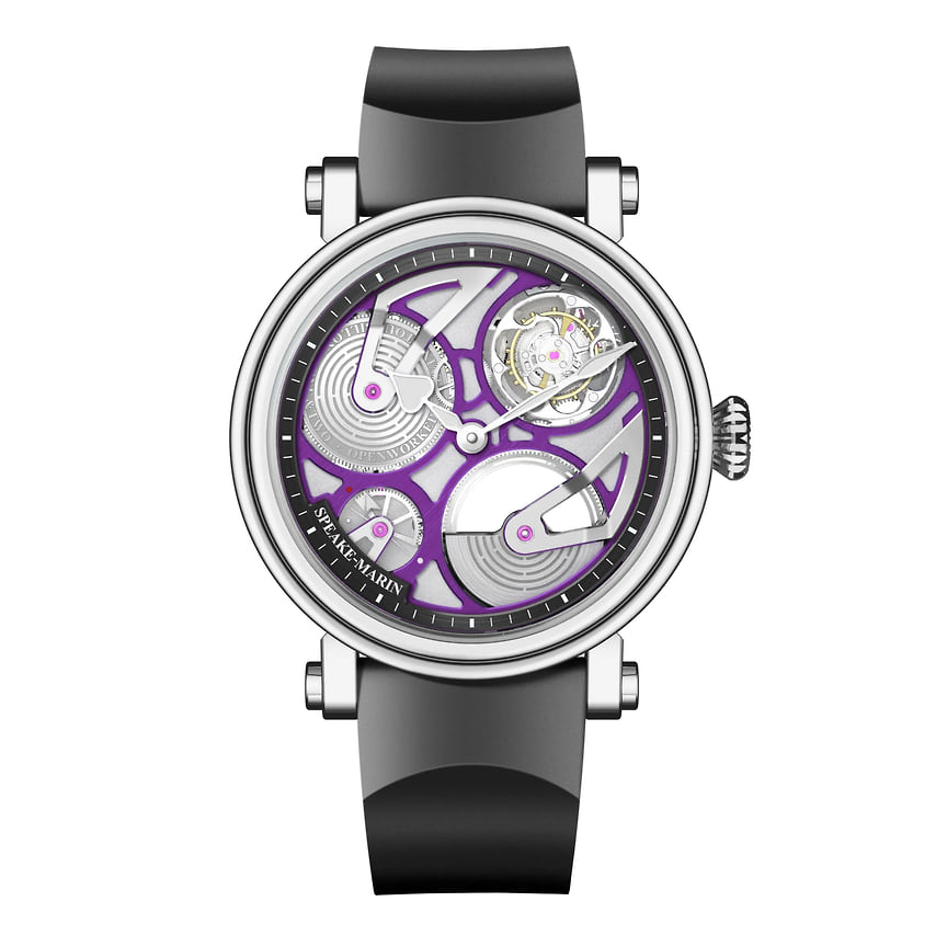 Часы Openworked Ultra-Violet, титан, Speake Marin