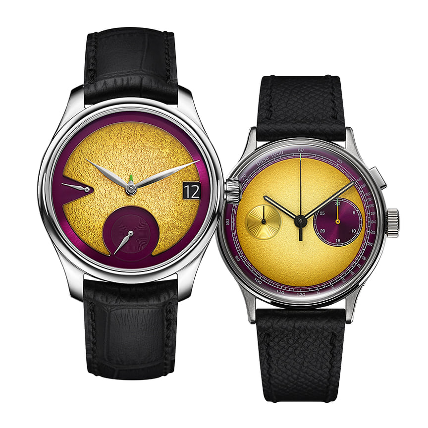 H.Moser &amp; Cie X Studio Underd0g Passion Project  - сет из двух очень разных по сложности часов
