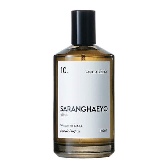 Saranghaeyo, парфюмерная вода Vanilla Bloom. Ноты: кокос, персик, иланг-иланг, жасмин, ваниль, ветивер, амбра, мускус