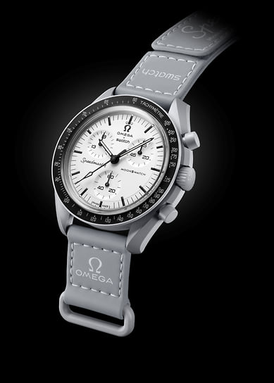 Часы Omega x Swatch Bioceramic MoonSwatch 1965