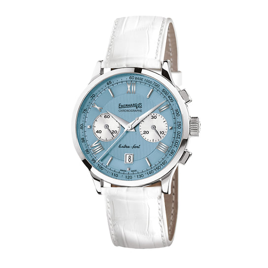 Хронограф Extra-fort Vitre 39 mm, сталь, Eberhard
