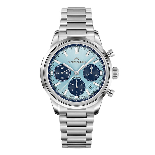 Часы Freedom 60 Chrono 40mm, сталь, Norqain