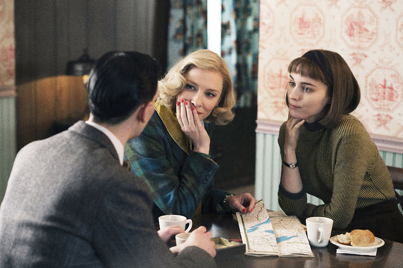 Кейт Бланшетт и Руни Мара в фильме «Кэрол», 2015 год