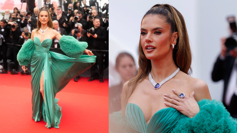 Алессандра Амбросио в Zuhair Murad и украшениях Pomellato
