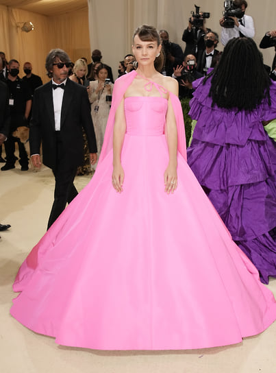 Кэри Маллиган на балу Met Gala, 2021 год
