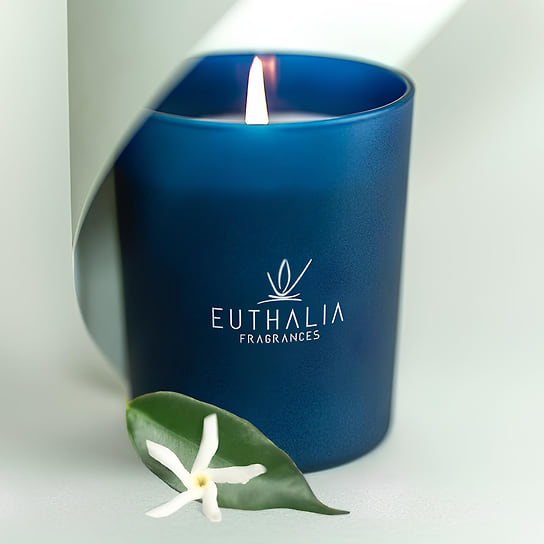 Euthalia Fragrances, парфюмированная свеча для ароматизации помещений Lait de Coton