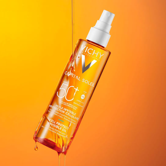 Vichy, масло для защиты от солнца Capital Soleil SPF30/SPF50 с увлажняющим эффектом