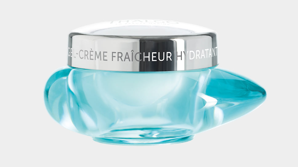 Thalgo, гель-крем для лица с освежающим и увлажняющим эффектом Source Marine Hydrating Cooling Gel-Cream. В составе: вода морских источников Sve Bleue в сочетании с комплексом альгинатов