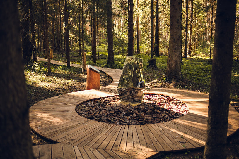 Энергетическая тропа в глэмпинге «Ново-Окатово»