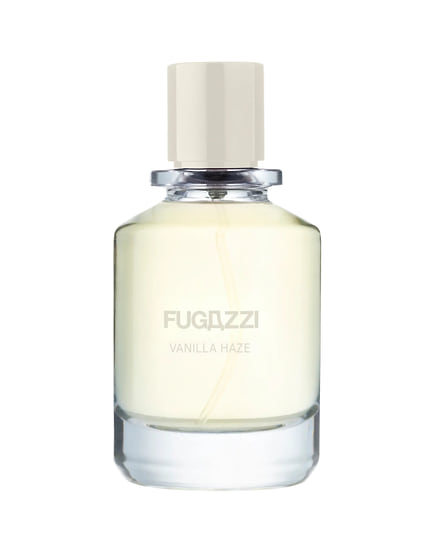 Fugazzi, Vanilla Haze. Ноты: миндаль, лесной орех, кокосовое молоко, мандарин, ваниль, бобы тонка, жасмин, карамель, кашемировое дерево, амбра, мускус.