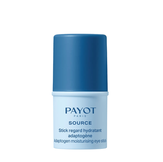 Payot, увлажняющий стик для глаз Adaptogen Moisturising Eye Stick Source: увлажняет кожу, дает противоотечный охлаждающий эффект. В составе: гриб рейши, галуроновая кислота, цветочная вода василька.