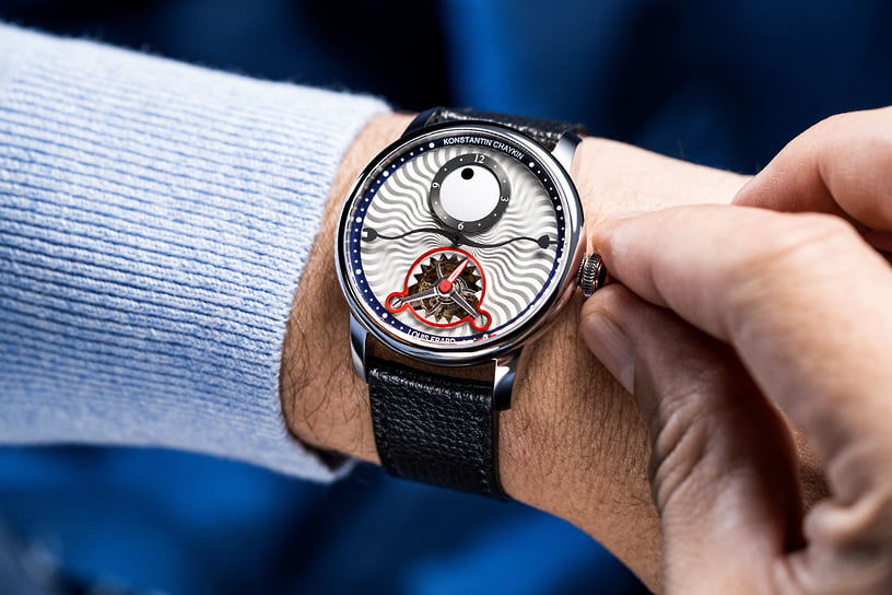 Часы Louis Erard X Konstantin Chaykin Time Eater Tourbillon 