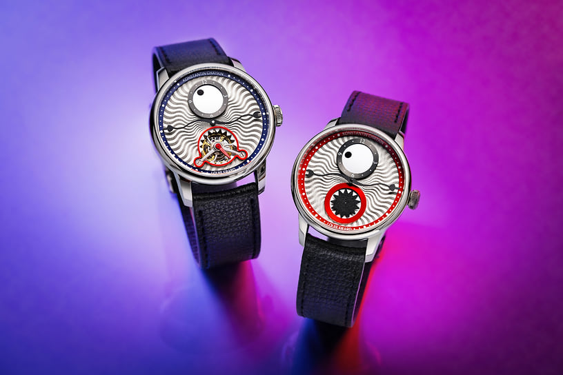 Часы Louis Erard X Konstantin Chaykin Time Eater Tourbillon и Regulateur  