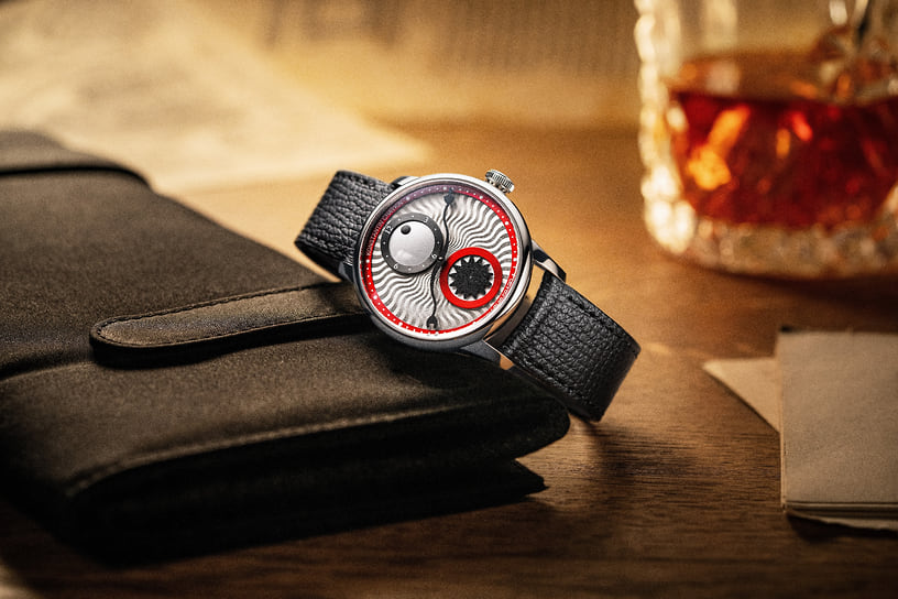 Часы Louis Erard X Konstantin Chaykin Time Eater  Regulateur 