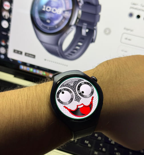 Циферблат JokerClassic дизайна Константина Чайкина для умных часов Huawei Watch 5