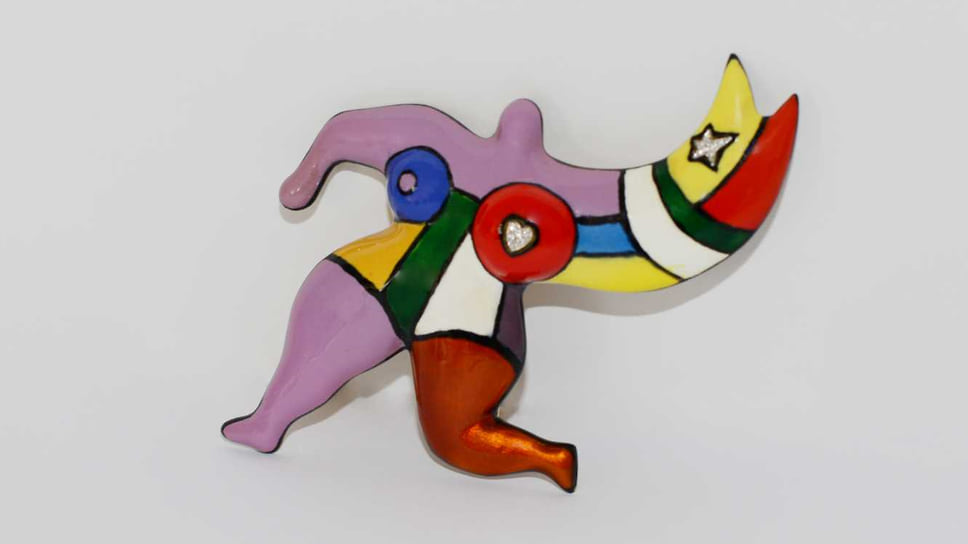 Ники де Сен-Фалль, брошь Nana Ange, 1991