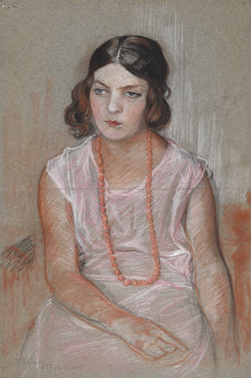 Иван Спасский. «Натурщица Глазова». 1927 