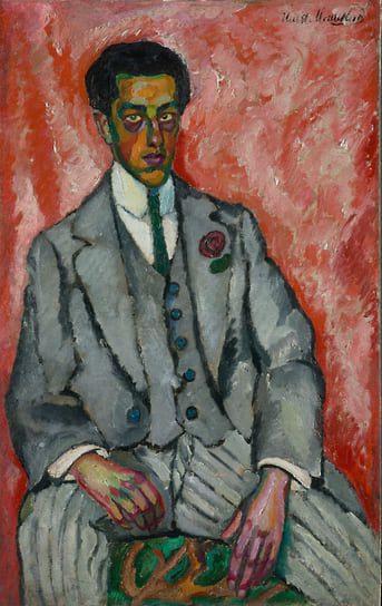 Илья Машков «Портрет Е.И. Курлянда». 1909 год