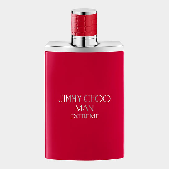 Jimmy Choo (Великобритания), Man Extreme – новый аромат для мужчин. Ноты: красный тимьян, черный перец, шалфей, герань, мускатный орех, дерево