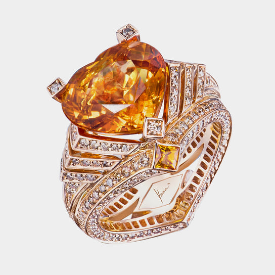 Кольцо со спессартином, Yana Jewellery
