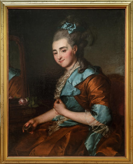 Д.Г. Левицкий, Портрет Натальи Ивановны Мельгуновой, 1770-е годы 