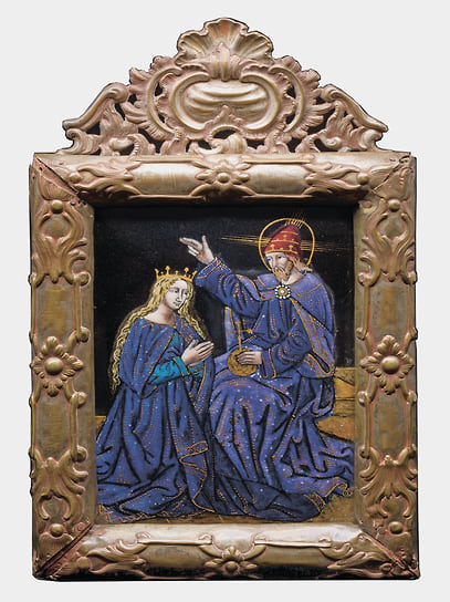 Коронование Богоматери, неизвестный мастер XVI века 