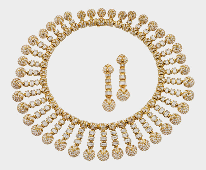 Колье и серьги Bvlgari