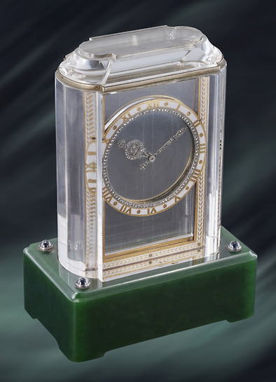 Часы Cartier Mystery Clock 1912 года из коллекции Джона Пирпонта Моргана-младшего
