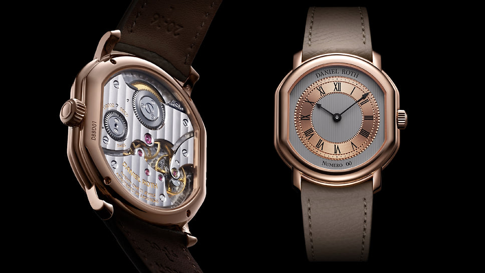 Daniel Roth Extra Plat (номинация «Только время»): механизм с ручным заводом; корпус 35,5 X 38,6 мм - розовое золото; цена – 49 тыс.