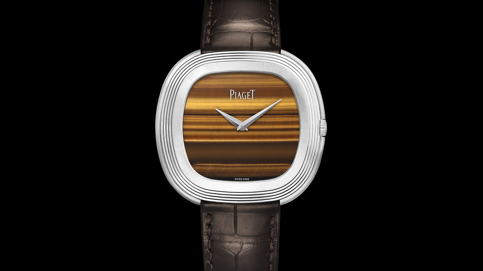 Piaget Andy Warhol (номинация «Иконические часы»): автоматический механизм; корпус 45 Х 43 мм - белое золото, тигровый глаз; цена – 49 тыс.