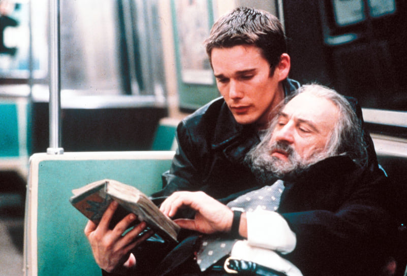 Итан Хоук и Роберт Де Ниро в фильме «Большие надежды», 1998 год
