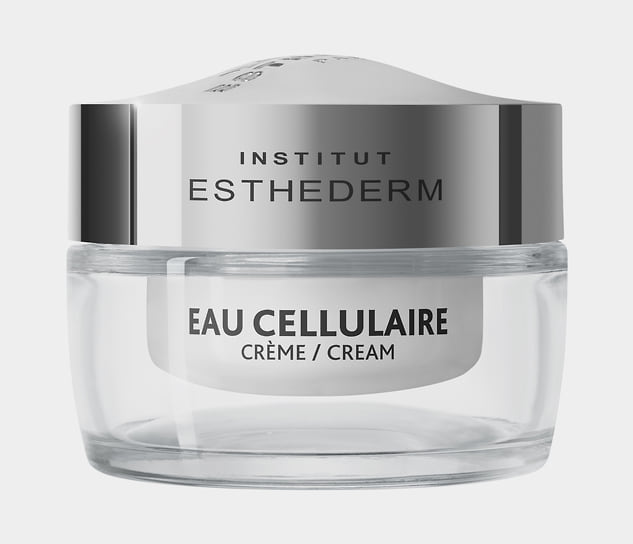Institut Esthederm, средства с клеточной водой Eau Cellulaire в обновленном дизайне: освежающий увлажняющий крем и гель гаммы Cellular Water