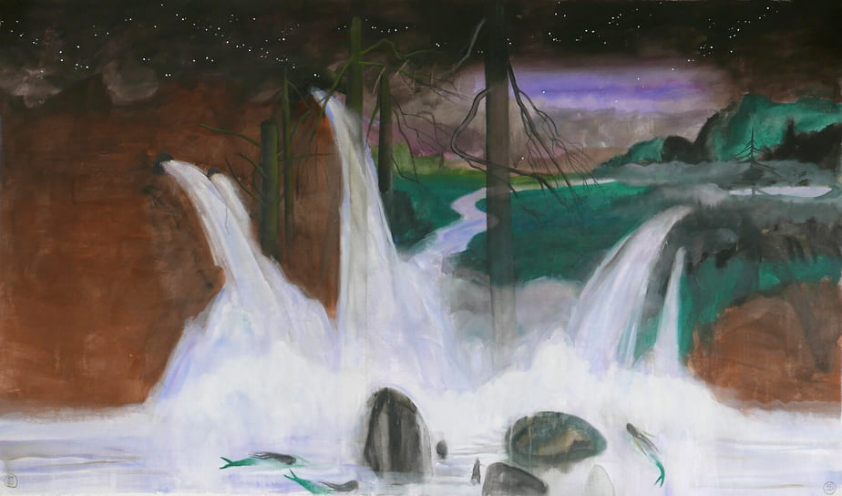 Анна Быстрова «Долина водопадов», 2025