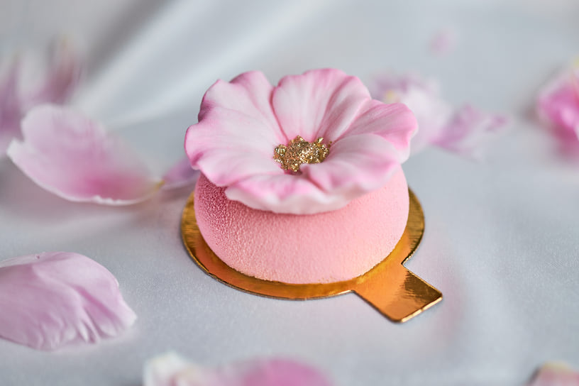 Малиновый чизкейк