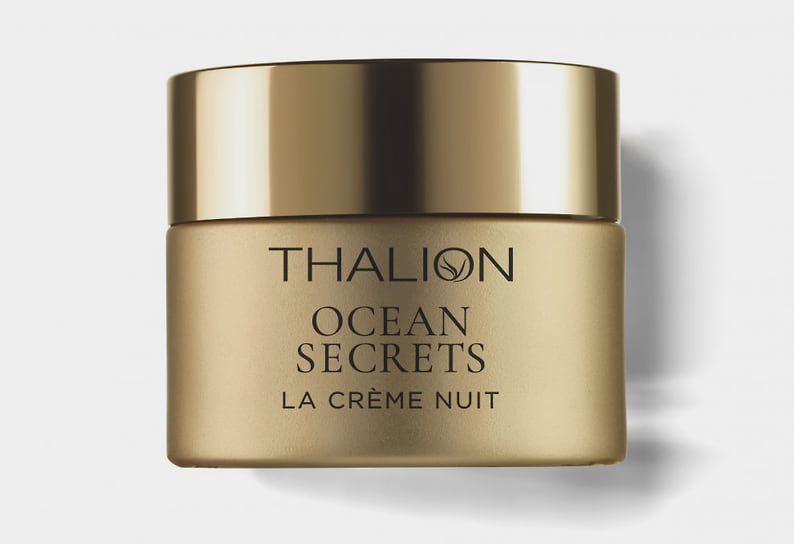 Thalion, регенерирующий ночной крем из коллекции Ocean Secrets. В составе: комплексы Everlasting Seaweed и коллагеновый, био-ретинол водорослей