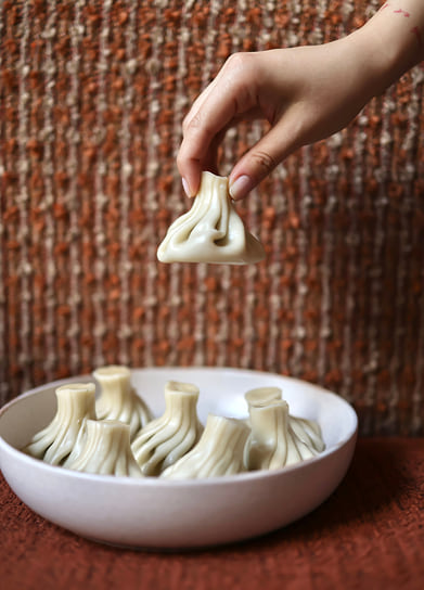 Мини-хинкали с говядиной