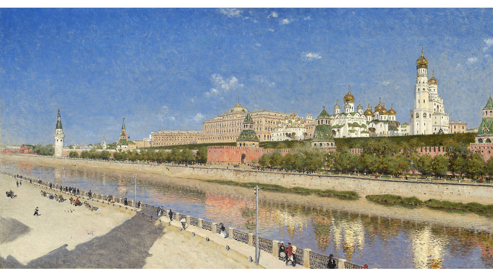 Василий Верещагин «Вид Кремля»