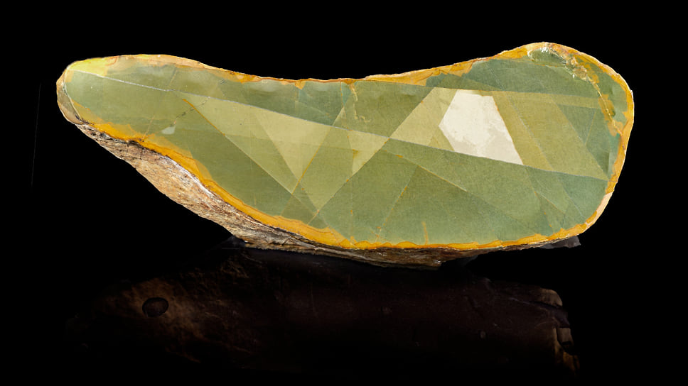 «Рождение Пентагона», известняк «Верде д’Арно» из Валь-де-л’Арно (Тоскана, Италия)