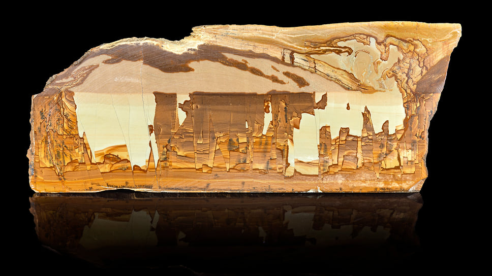 Известняк типа паэзин, Валь-де-л&#39;Арно (Тоскана, Италия)