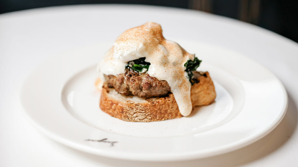 Бифштекс на тартине