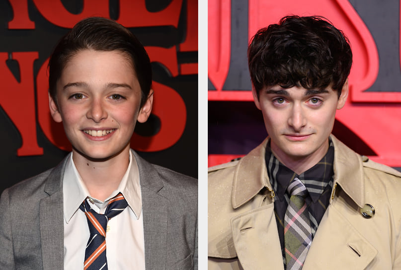 Ной Шнапп (Уилл Байерс). Канадско-американский актер, начал сниматься в сериале в 12 лет, сейчас ему 21 год. На его счету несколько номинаций и побед, в частности за лучший испуг от MTV Movie &amp; TV Awards 2018 года