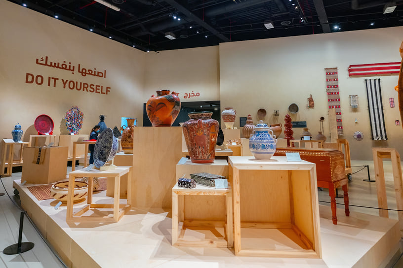 Крепость Каср Аль-Хосн, исторический музей, дом ремесел