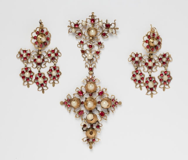 Серьги-жирандоли. Западная Европа. Середина XVIII в.