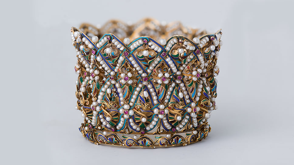 Браслет-манжет. Россия, Москва. 1880-е гг. Мастерская И.Д.Чичелева