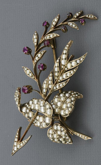 Брошь. Россия, Москва. Последняя четверть XIX в.