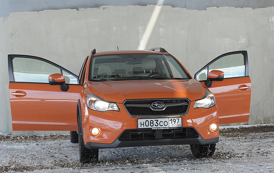 Новый цвет &quot;тэнджерин&quot; — самое свежее в дизайне Subaru XV 
